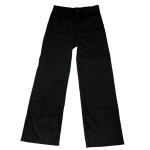 Joes jeans Mia  high rise wide leg black denim  sz- 31